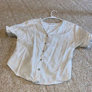 Vetta short sleeved striped shirt